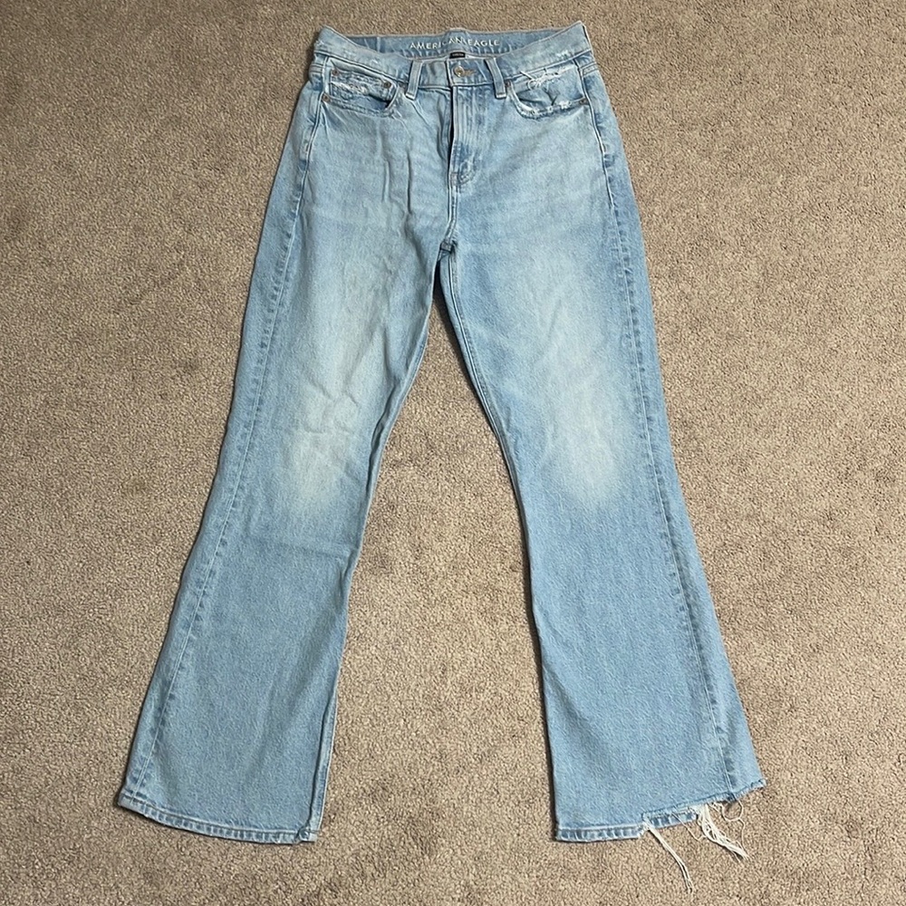 High Rise Flare Jeans